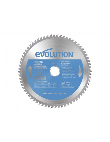 Panza circular pentru otel subtire Evolution Steel 210x25.4x1.8 mm 68T